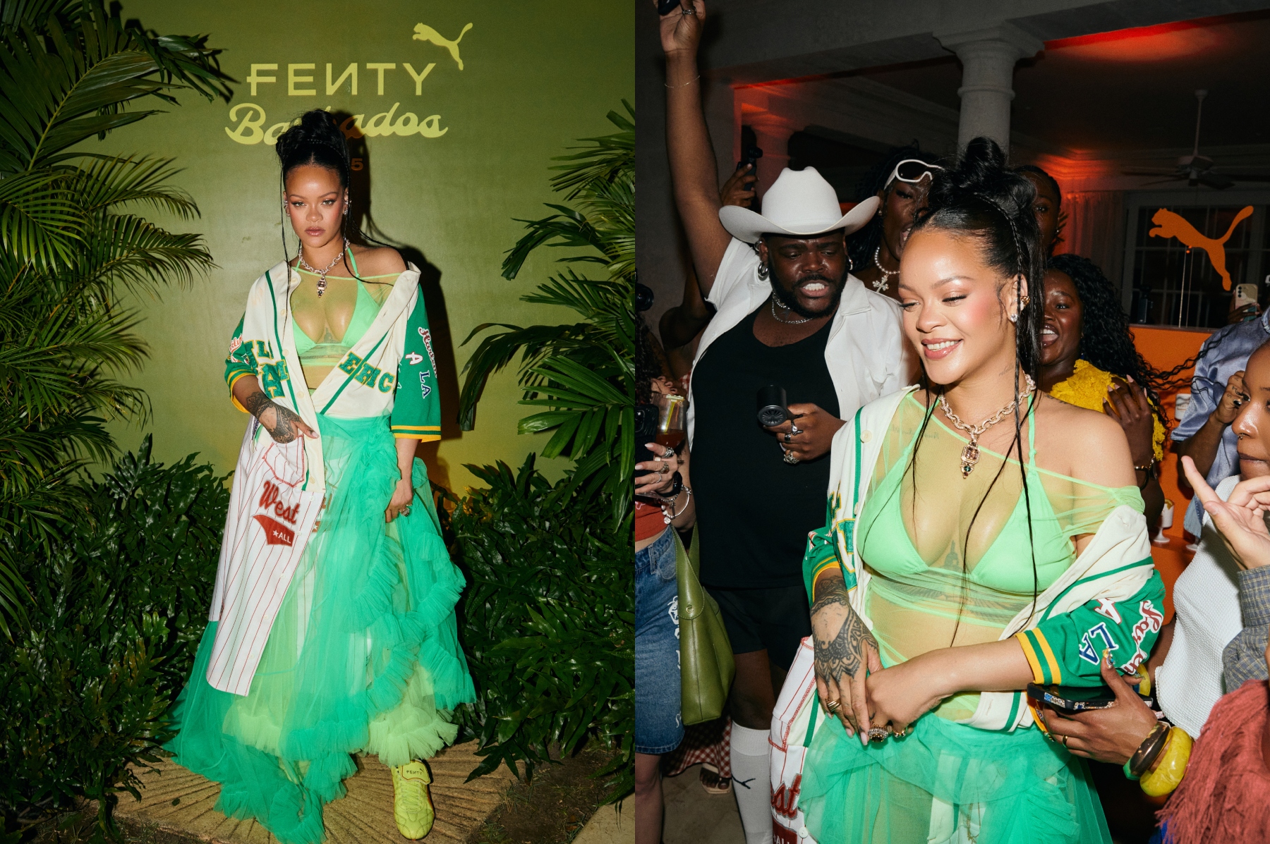 Rihanna Regresa a Barbados para Celebrar su Nueva Colección Fenty x Puma.