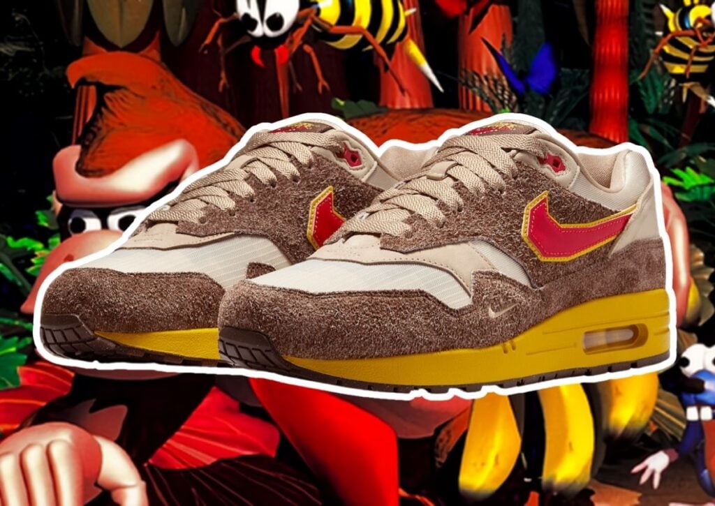 Nike Air Max 1 Low Poly “Donkey Kong” (Orígenes Cabeza Grande) Se Lanza en Marzo de 2025