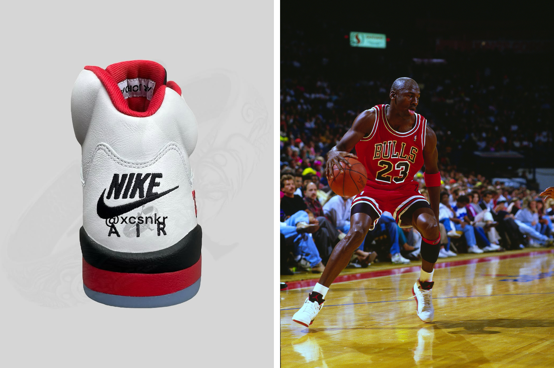 Uno de los Air Jordan 5 originales de Michael Jordan vuelve por primera vez con todos sus detalles originales.