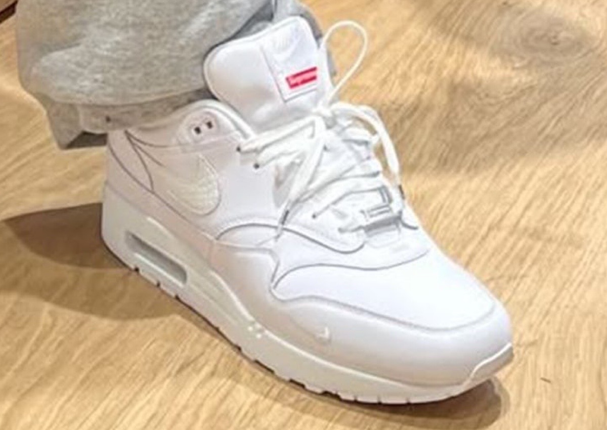 PRIMERA MIRADA: Supreme x Nike Air Max 1 “Blanco”