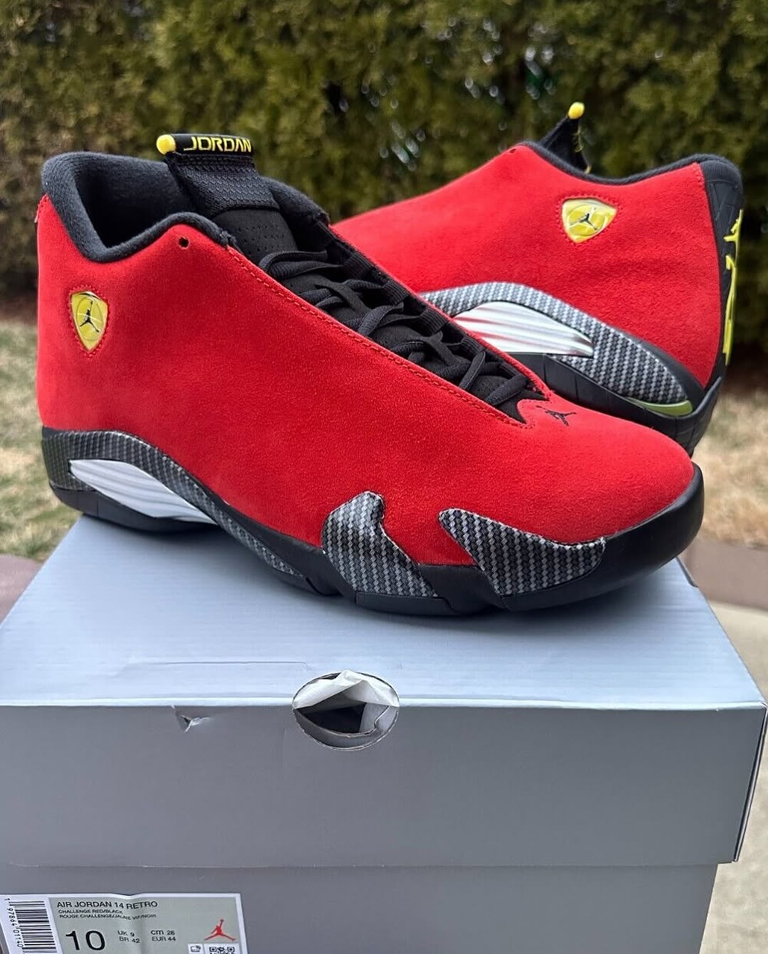 PRIMER VISTAZO: Air Jordan 14 “Ferrari” Retro 2025