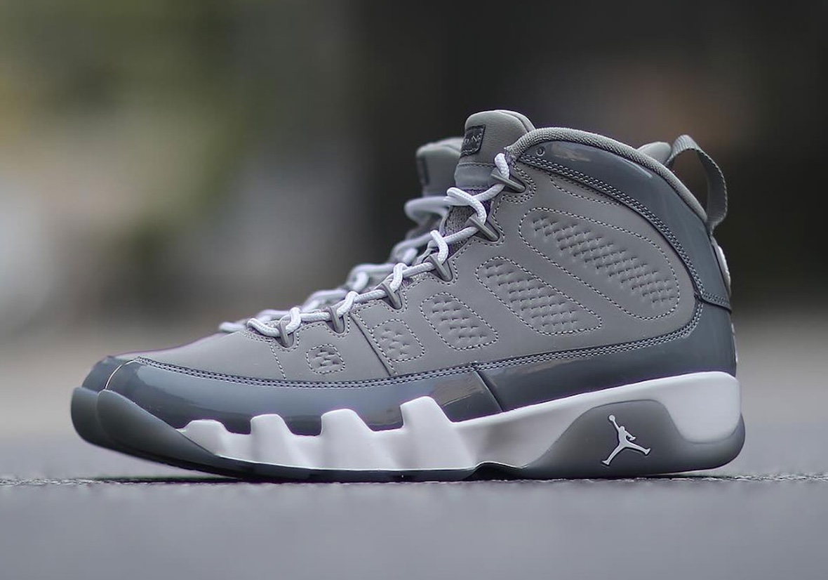 El Air Jordan 9 "Cool Grey" se lanza hoy.