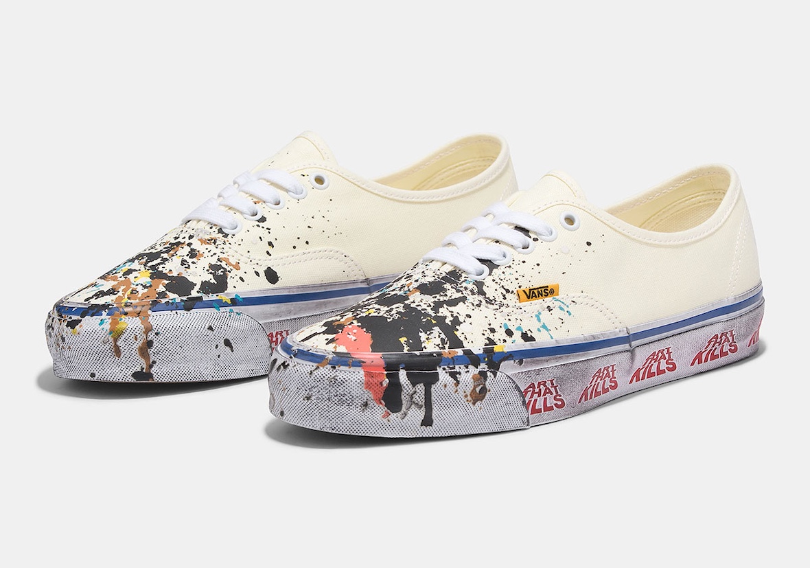 El lanzamiento de las Gallery Dept. x Vans Authentic Reissue 44 es en marzo de 2025.