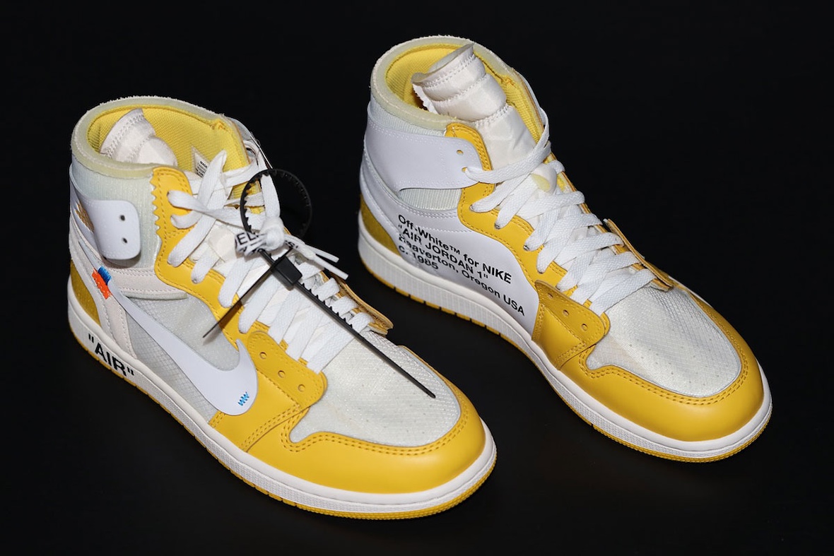 MIRADA DETALLADA: Off-White x Air Jordan 1 “Canary Yellow”