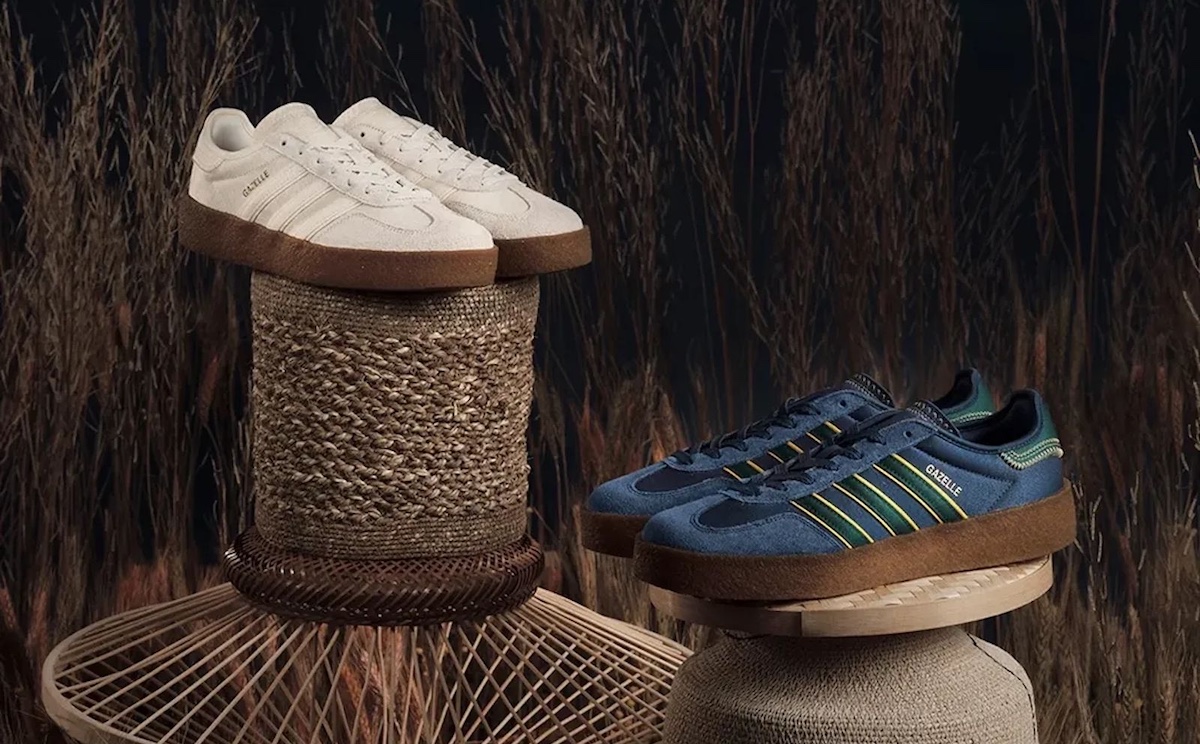 El pack CLOT x adidas Gazelle Silk "Crepe Sole" de Edison Chen se lanza en marzo de 2025.