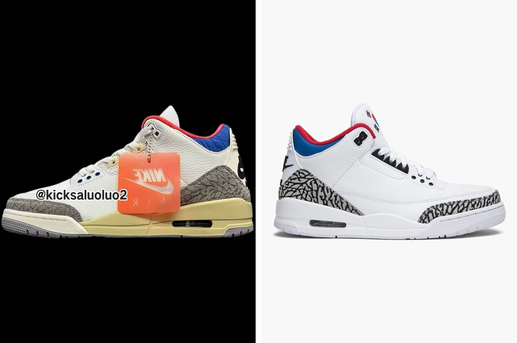 Las queridas Air Jordan 3 ‘Seoul’ regresan con algunos retoques.