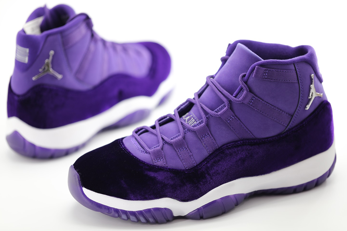 Las increíblemente raras Air Jordan 11 "Purple Rain" hechas para Prince a la venta por $100,000.