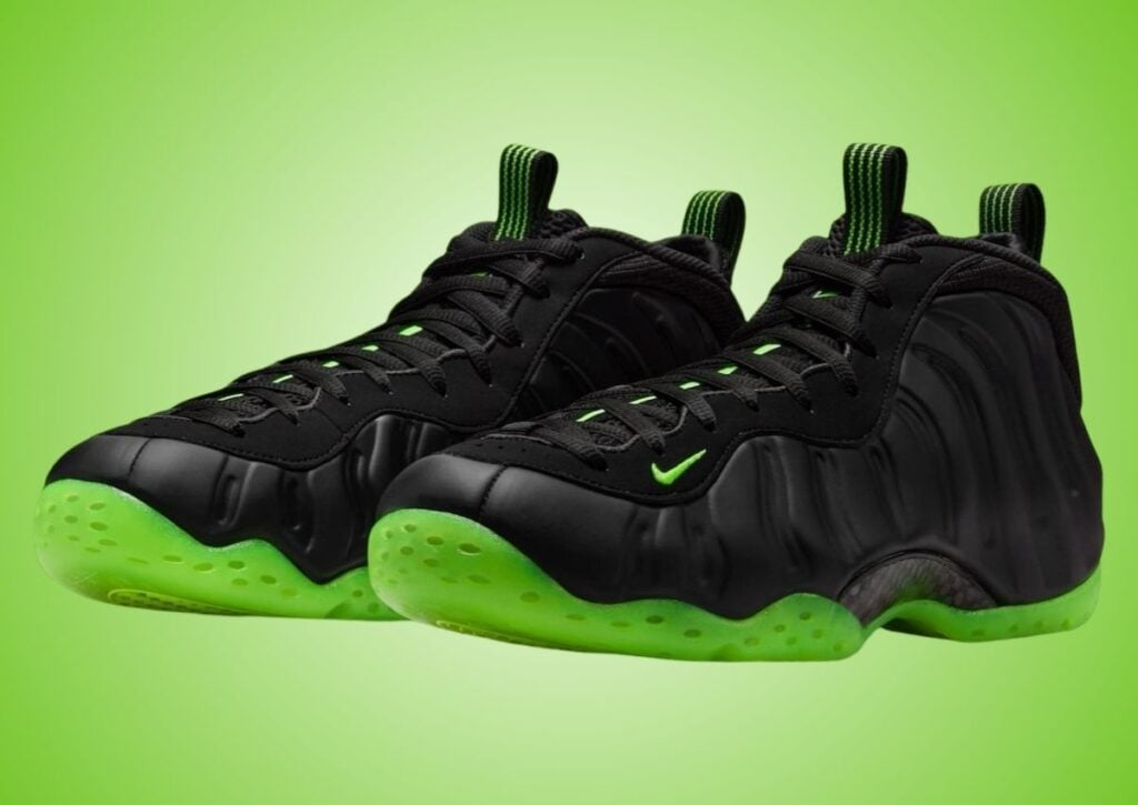 Las Nike Air Foamposite One "Black Volt" se lanzarán en marzo de 2025.