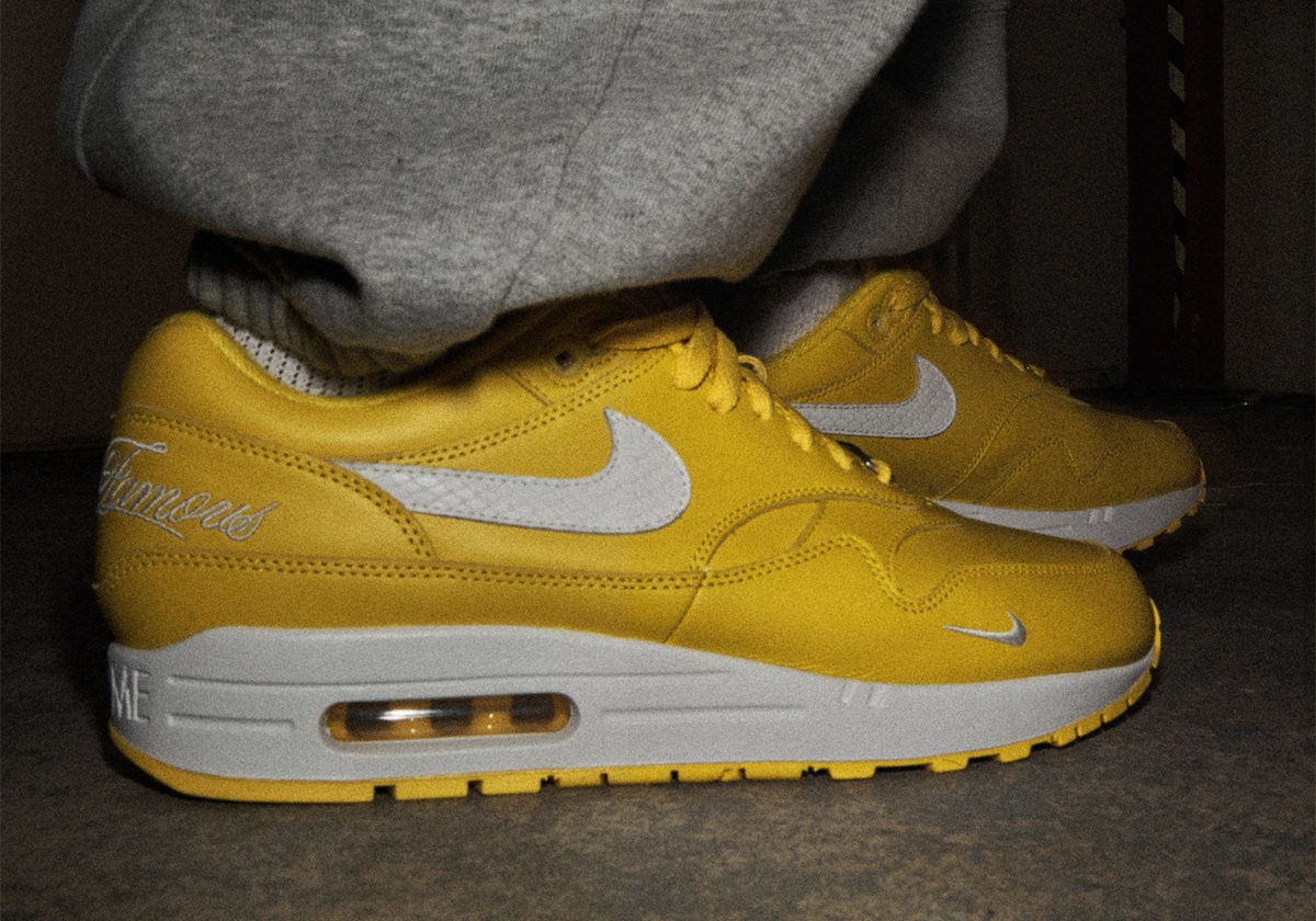 Las Supreme x Nike Air Max 1 confirmadas para lanzarse el 20 de marzo.