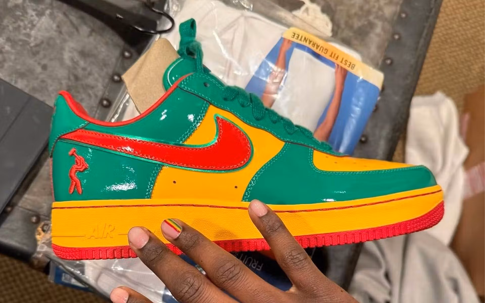 "Lucky Green" de Lil Yachty, Nike Air Force 1, se lanzará en verano de 2025.