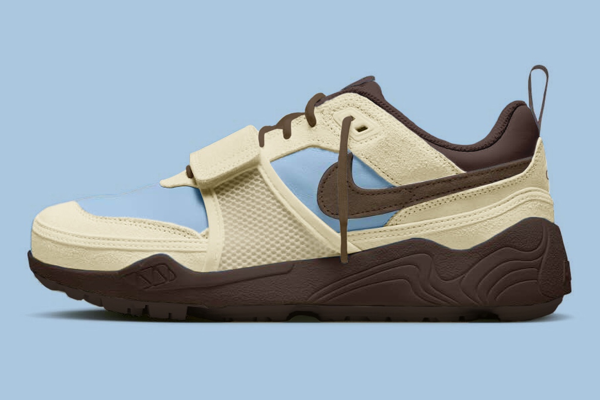 El lanzamiento de las Travis Scott’s Nike Zoom Field Jaxx “Leche Blue” en 2025.