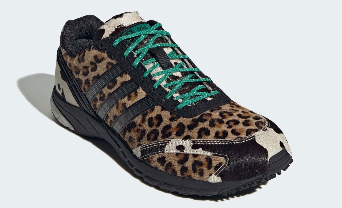 adidas se adentra en la alta moda con las AdiZero Adios 1 "Leopard".