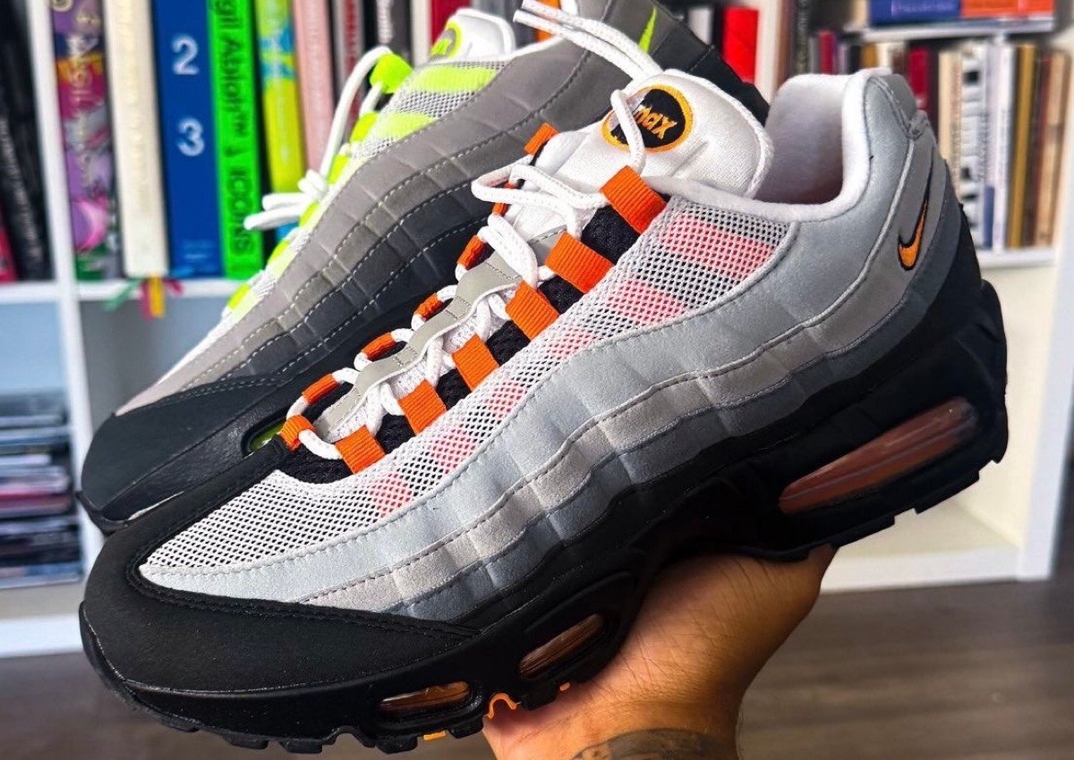 El Nike Air Max 95 "Bright Mandarin" regresa en 2025.