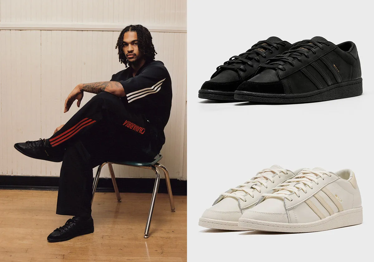 El lanzamiento del adidas Jabbar Dress Pack de Willy Chavarria sale mañana.
